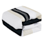 7-Piece Jasper Multicolor Striped Comforter Set, Queen