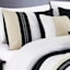 7-Piece Jasper Multicolor Striped Comforter Set, Queen