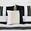 7-Piece Jasper Multicolor Striped Comforter Set, Queen