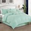 7-Piece Mariah Blue Comforter Set, King