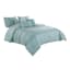 7-Piece Maggie Blue Comforter Set, King