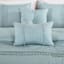 7-Piece Maggie Blue Comforter Set, King