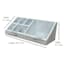 9-Section Marble Resin Organizer