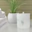 Marble Resin Q-Tip Cotton Container