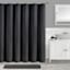 Crosby St. Black Sussex Shower Curtain, 72"