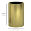 Providence Florence Gold Metal Tumbler, 5"