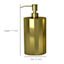 Providence Florence Gold Metal Soap Dispenser, 7"