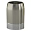 Providence Esme Silver Matte & Shiny Steel Tumbler, 5"