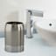 Providence Esme Silver Matte & Shiny Steel Tumbler, 5"