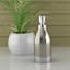 Providence Esme Silver Matte & Shiny Steel Soap Dispenser, 7"