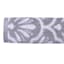 Providence Luxury Jacquard Grey Washcloth, 13"