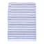 Essential Striped Black Bath Towel, 30x54