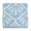Providence Luxury Jacquard Sea Green Washcloth, 13"