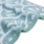 Providence Luxury Jacquard Sea Green Washcloth, 13"