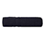 Essential Solid Black Bath Sheet, 30x64