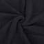 Essential Solid Black Bath Sheet, 30x64