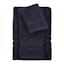Essential Solid Black Bath Sheet, 30x64