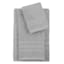 Essential Solid Light Grey Washcloth, 13"