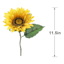 Yellow Polyester Sunflower Floral Pick, 11.5"