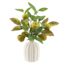 Pear Arrangement in White Vessel, 13"