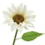 Willow Crossley White Sunflower Floral Pick, 12.5"