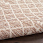 (E527) Beige Moroccan Outdoor Area Rug, 5x7
