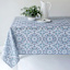 Cameo Blue Morocco Tablecloth, 60x104
