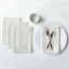 Set Of 4 18X18In Darby Natural Napkins