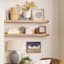 Honeybloom White Ceramic House Table Decor, 8"