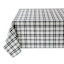 Black & White Thompson Plaid Tablecloth, 60x84