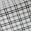 Black & White Thompson Plaid Tablecloth, 60x84