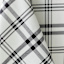 Black & White Thompson Plaid Tablecloth, 60x84