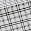 Black & White Thompson Plaid Tablecloth, 60x104