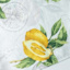 Yellow Lemon Print Table Runner, 14x72