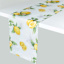 Yellow Lemon Print Table Runner, 14x108