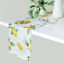 Yellow Lemon Print Table Runner, 14x108