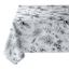 Black & White Blooming Floral Tablecloth, 60x84