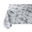 60X104In Blooming Floral Black/White Tablecloth