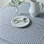 Lency Navy Striped Tablecloth, 60x84