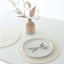 Avilla Ivory Round Placemat, 15"
