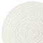 Avilla Ivory Round Placemat, 15"