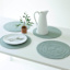 Avilla Eucalyptus Round Placemat, 15"