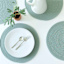 Avilla Eucalyptus Round Placemat, 15"