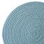Avilla Turquoise Round Placemat, 15"