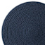 Avilla Navy Round Placemat, 15"