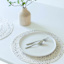 Set of 6 Dune Boucle Round Placemats, 15"