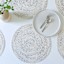 Set of 6 Dune Boucle Round Placemats, 15"