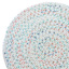 Set of 6 Lamer Boucle Round Placemats, 15"