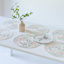 Set of 6 Lamer Boucle Round Placemats, 15"