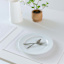 Allegro White Faux Leather Placemat, 13x18